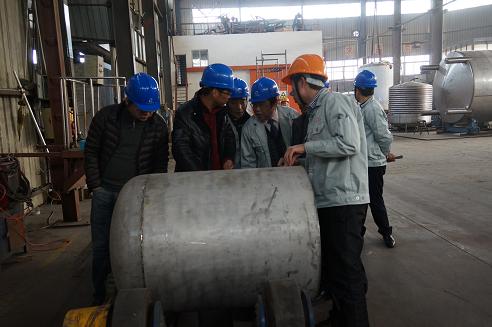 Our company through the D2, D1 grade pressure vessel manufacturing license review.(图2)